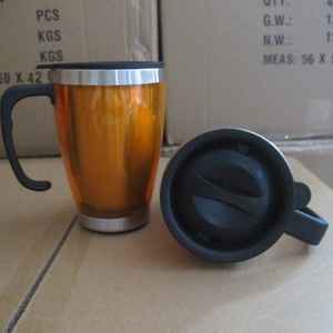 Factory Direct Wholesale Stainless Steel Inner-Lined Office Car Mugs Customizable Logos/Slogans Thermal Insulation 6-12 Hours - Product Image 4