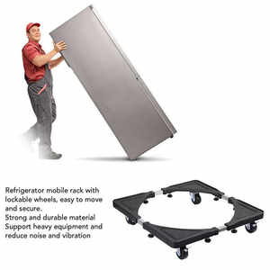 Support <span class=keywords><strong>de</strong></span> Base à Roulettes Mobile <span class=keywords><strong>de</strong></span> Haute Qualité pour Réfrigérateur ou Machine à Laver - Product Image 6