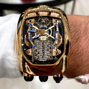 Orologio Supercar, Orologio da Uomo, Motore AMG Factory W16 Cilindri, Marca di Punta - Product Image 1