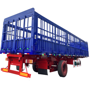 Nouvelle clôture semi-<span class=keywords><strong>remorque</strong></span> de camion utilisée <span class=keywords><strong>pour</strong></span> le transport du bétail <span class=keywords><strong>remorque</strong></span> de camion <span class=keywords><strong>remorque</strong></span> de transport de bétail à vendre - Product Image 5