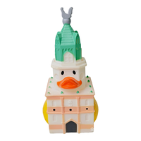 Jouets de bain pour bébé en caoutchouc imprimés sur mesure pour enfants Jouet de baignoire unique avec des motifs amusants
