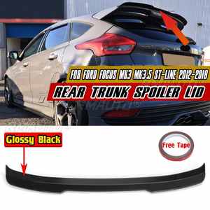 Alerón Trasero de Fibra de Carbono para Automóvil, Extensión de Alerón Trasero para Ford Focus MK3 ST-Line Hatchback 2012-2018 - Product Image 1