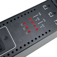 OIT PDU haute puissance 3 phases 12 voies extension électrique P34 prise 450V AC Distribution de courant fabriqué en métal aluminium durable