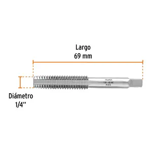 BOX 5 Tarière semi-conique 1/8" x 40 à filetage grossier, TRUPER - Product Image 1