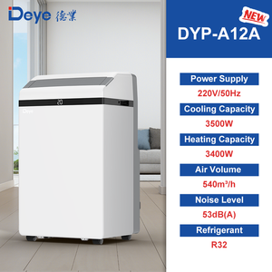 เครื่องปรับอากาศเคลื่อนที่ Deye Best 12000 BTU พร้อมฟังก์ชั่นทำความร้อนและความเย็น - Product Image 6