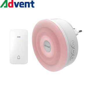 Sản phẩm mới 2025 không dây chuông cửa RGB IP44 không thấm nước Chuông cửa không dây Powered Home Plug-in EU AU Anh Mỹ thông minh thiết bị điện tử - Product Image 1