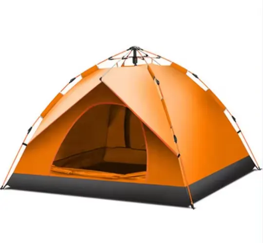 Guter Rabatt einfache Einrichtung 6 Personen Outdoor Ultraleichtes Campingzelt Stoffherstellung Pop up Camping Rucksack Zelt zu verkaufen
