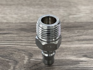 Conector hembra de acoplamiento rápido neumático de latón para equipos de mantenimiento ferroviario-Soluciones de acoplamiento OEM - Product Image 2