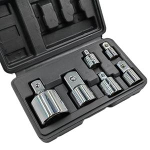6 pièces 3/4 "1/2" 3/8 "1/4" clé à cliquet carrée en acier chromé douille réparation d'impact entraînement cannelure ensemble d'outils adaptateur ensemble CR-V - Product Image 4