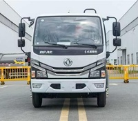 Camion compacteur de déchets à chargement arrière 8CBM, neuf, Dongfeng Dolica, pour la collecte des déchets urbains et ruraux