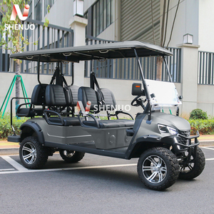 신형 6인승 골프 카트 전기 모터 72v 배터리 클럽 관광차 골프 카트 6인승 - Product Image 2