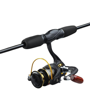 Caña de Pescar de Agua Dulce de 2 Secciones, Material de Fibra de Vidrio, Acción Media, 1.65m 1.8m 2.1m, Caña de Spinning y Casting para Perca y Lubina - Product Image 5