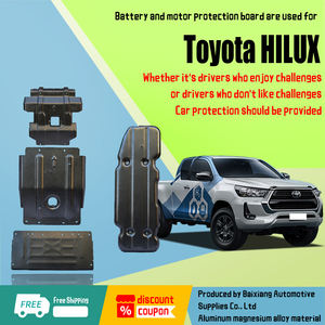 Protection de carter moteur, plaque de protection inférieure pour Land Cruiser Fj Prado LC250 LC300 LC150 LC200 LC120 Fortuner 4Runner - Product Image 2