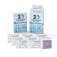 Fabricant de bandelettes de test de qualité de l'eau de boisson Kit de test d'eau potable 20 en 1