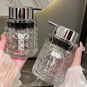 Paquet de tasse en <span class=keywords><strong>verre</strong></span> vide de luxe de 200ml tasse en mousse de <span class=keywords><strong>verre</strong></span> bouteille de mousse de savon à main en <span class=keywords><strong>verre</strong></span> - Product Image 2