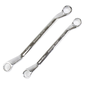 Đôi kết thúc Vòng wrenches (spanners) Chrome mạ, 30x32mm đôi vòng cờ lê bù đắp mở rộng cờ lê Bộ - Product Image 2