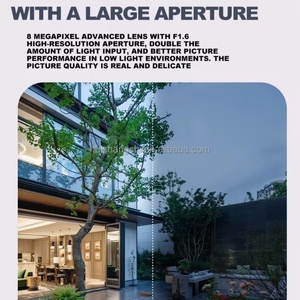 V380 CCTV Solar 4G Camera With Sim Card Outdoor Colorful Night Vision Recording <b>Security</b> Solar 3MP CCTV 4G Camera - Product Image 2