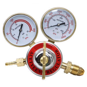 Ensemble de régulateurs d'oxygène CGA540 et d'acétylène CGA510 pour la soudure - Product Image 2