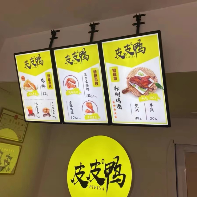 Wide Range Use Restaurants Menu LED Light Box Display Advertising Poster Frame Illumination Billboard LED Light Box