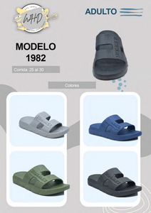 Sandali Eva a Doppia Cinghia Comodi 29 Flat Estivi Grigio - Product Image 4