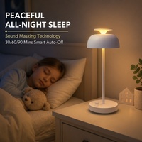 Machine à 10 sons de bruit blanc, lampe de chevet RGB, veilleuse d'ambiance, appareil de thérapie sonore pour soulager l'insomnie, vente en gros