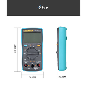 Bside Zt102 Digital Multimeter 6000 Counts True Rms 10A Auto <b>Range</b> Home Use - Product Image 2