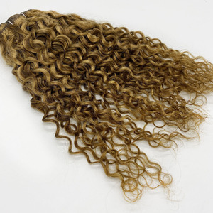 <span class=keywords><strong>Clip</strong></span> Ins bouclés personnalisés en gros de haute qualité 100% Remy extensions de cheveux humains vague naturelle <span class=keywords><strong>Clip</strong></span>-in cheveux - Product Image 3