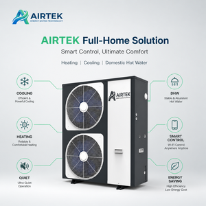 Bomba de Calor Monobloque Alemana SG Ready A+++ DHW, Calefacción y Refrigeración WIFI EVI, 9KW, 12KW, 16KW, 18KW, 24KW, 30KW, R32, Ultra Alta Eficiencia Energética - Product Image 1