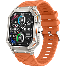 Reloj Inteligente DF KR92 2025 con GPS, IA, Asistente de Voz GPT, Luz LED, Altímetro, Barómetro, Brújula, Resistente al Agua IP68, Android, Cuadrado - Product Image 3