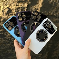 Housse de protection pour iPhone 14, 13, 12, 11, Pro Max Plus, étui de protection de l'objectif de l'appareil photo