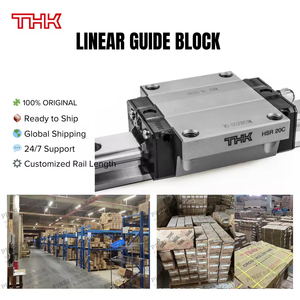محامل انزلاقية خطية أصلية يابانية من سلسلة TH K HSR طرازات HSR15 وHSR20 وHSR25 وHSR30 و<span class=keywords><strong>HSR35</strong></span> وHSR45 C/LC مع كتلة توجيه خطية - Product Image 5