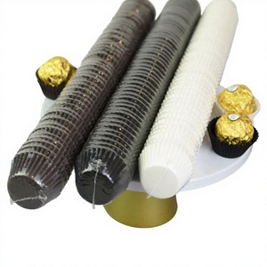 Gobelets en papier pour chocolat de qualité supérieure, épais, taille standard, mini-gobelets en papier pour la pâtisserie, gobelets en papier pour biscuits aux pépites de chocolat, <span class=keywords><strong>Ferrero</strong></span> Rocher - Product Image 3
