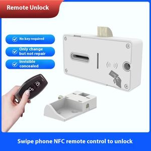 Serrure Intelligente NFC Universelle pour Téléphones Mobiles avec Contrôle à Distance WiFi Intégré pour Tiroirs et Armoires de Chevet - Product Image 2