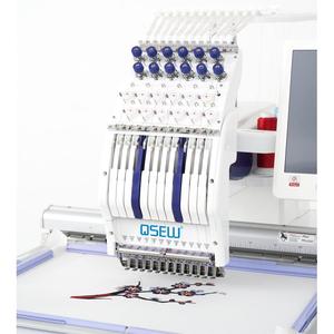 Machine à broder informatisée à tête unique QS-1201M pour casquettes, t-shirts, logos et étiquettes, 30*40cm - Product Image 4