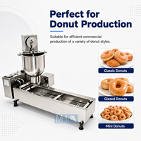 Machine automatique commerciale de fabrication de beignets, machine automatique de fabrication de beignets et de bagels