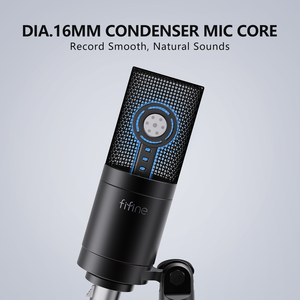 <span class=keywords><strong>Fifine</strong></span> เครื่องผสมเสียงชุดการ์ดเสียงพ็อดคาสท์แบบมีสาย XLR ไมโครโฟนคอนเดนเซอร์ชุดบันทึกเสียงสำหรับร้องเพลงในสตูดิโอ - Product Image 2