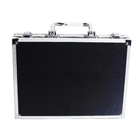 ZL ZLS-001 Prix bas Stock disponible Expédition rapide Vente de valises carrées en aluminium Valise à outils 335x245x95mm