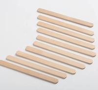 Bâtonnets en bois naturels de qualité alimentaire pour glaces artisanales, petits bâtonnets jetables pour sucettes glacées