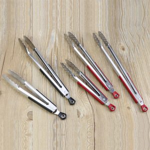 Pinzas de cocina de acero inoxidable de 12 pulgadas para alimentos, pan y barbacoa, pinzas de cocina para barbacoa, para adquisición transfronteriza. - Product Image 1