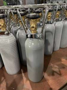 ถังแก๊ส <span class=keywords><strong>CO2</strong></span> ขนาดเล็ก EN ISO9809-1 ความจุ 2.7 ลิตร 150 บาร์ 200 บาร์ ถังเหล็กไร้รอยต่อสำหรับตู้ปลา/เครื่องดื่ม - Product Image 3