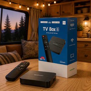 ZOKU Cost-effective Android <strong>TV</strong> <strong>BOX</strong> Q6 Quad Core 4K Support Multiple Language Dual Band Wifi Hotel Use 12-Month Warranty Factory - Product Image 1