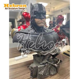 Estatua de Busto de Batman Personalizada, Figura de Acción de Personaje de <span class=keywords><strong>Marvel</strong></span>, Figura de Batman de Tamaño Real para Decoración - Product Image 2