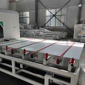 Machine à scier automatique pour profilés en aluminium <span class=keywords><strong>et</strong></span> en PVC, centre CNC, coupe à double <span class=keywords><strong>onglet</strong></span> à 45 degrés - Product Image 6