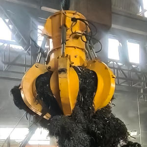 جرافة هيدروليكية كهربائية صناعية دوارة 360 درجة لمناولة الخردة المعدنية - Product Image 2