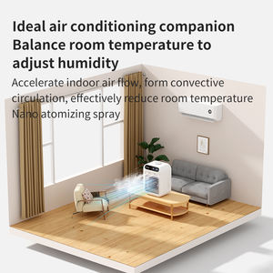 Diffuseur d'arômes portable USB rechargeable 2026 avec humidificateur personnel, ventilateur climatiseur évaporatif et rafraîchisseur d'air - Product Image 4