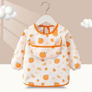Baberos y Delantales de Manga Larga para Bebés, Impermeables, de Material EVA, Varios Diseños, Ropa para Niños Pequeños para la Alimentación - Product Image 5