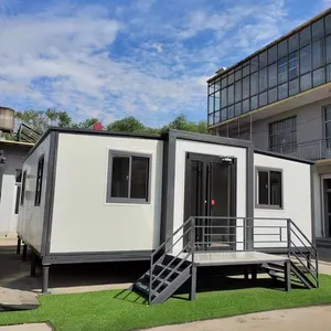 Contenitore di lusso in Australia espandibile prefabbricato casa con 2 camere da letto 20ft 40ft casa Container espandibile