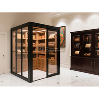 Armoire à cigares en bois de cèdre grande capacité avec lumière LED armoire à cigares armoire à cigares armoire à cigares