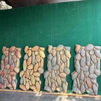 Panneaux en pierre de champignon en polyuréthane PU blanc en pierre de grès, légers et isolants, pour la décoration murale extérieure