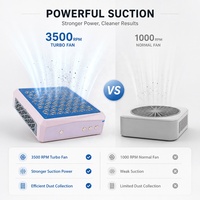 Lampe à ongles UV LED sans fil portable 120W, 45 perles LED, sécheuse à ongles rechargeable, fournitures professionnelles pour le nail art